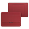 4 en 1 Titular de la computadora portátil universal PU Bolsa de la computadora portátil de la muñeca a prueba de agua, Tamaño: 17 pulgadas (rojo)