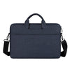 ST01S Bolso de un solo hombro con correa portátil oculta de tela Oxford impermeable para portátiles de 14,1 pulgadas (azul marino)