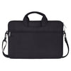 ST01S Bolso de mano de un solo hombro con correa portátil oculta de tela Oxford impermeable para computadoras portátiles de 15.6 pulgadas (Negro)