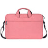 ST01S Bolso de mano de un solo hombro con correa portátil oculta de tela Oxford impermeable para computadoras portátiles de 15.6 pulgadas (rosa)