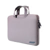 Bolsa de mano portátil permeable al aire de 12 pulgadas para MacBook, Lenovo y otras computadoras portátiles, tamaño: 32x21x2cm (gris)