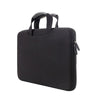 Bolsa de mano portátil permeable al aire de 15.4 pulgadas para MacBook Air / Pro, Lenovo y otras computadoras portátiles, tamaño: 38x27.5x3.5cm (negro)