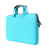 Bolsa de mano portátil permeable al aire de 15.4 pulgadas para MacBook Air / Pro, Lenovo y otras computadoras portátiles, tamaño: 38x27.5x3.5cm (verde)