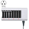 Cargador de batería de 100-240 V con 8 ranuras para batería AA y AAA, enchufe AU