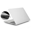 ENKAY Hat-Prince 2 en 1 Estuche protector de plástico rígido esmerilado + Cubierta protectora de teclado de TPU ultrafina versión para EE. UU. Para el nuevo MacBook Pro 2016 de 15,4 pulgadas con barra táctil (A1707) (Blanco)