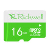 Tarjeta de memoria Micro SD (TF) clase 10 de alta velocidad Richwell de 16 GB