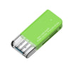 Lector de tarjetas multifunción V30 / V60 / V90 USB3.1 compatible con tarjeta SD / TF (verde)