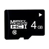 Tarjeta de memoria TF (Micro SD) negra clase 10 de alta velocidad de 4 GB