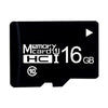 Tarjeta de memoria TF (Micro SD) negra Class10 de alta velocidad de 16 GB