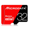 Tarjeta de memoria MICRODATA 32GB High Speed U1 roja y negra TF (Micro SD)