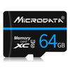 Tarjeta de memoria MICRODATA 64GB U3 Blue Line y Black TF (Micro SD)