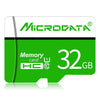 Tarjeta de memoria MICRODATA 32GB U1 verde y blanca TF (Micro SD)