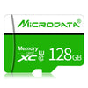 Tarjeta de memoria MICRODATA 128GB U3 verde y blanca TF (Micro SD)