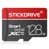 Tarjeta de memoria STICKDRIVE 128GB U3 White Line roja y negra TF (Micro SD)