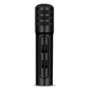 BGN-C7 Micrófono de condensador Doble teléfono móvil Karaoke Micrófono para cantar en vivo Tarjeta de sonido incorporada (Negro)