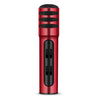 BGN-C7 Micrófono de condensador Doble teléfono móvil Karaoke Micrófono para cantar en vivo Tarjeta de sonido incorporada (rojo)
