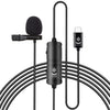 YICHUANG YC-VM30 USB-C / Type-C Micrófono de grabación Lavalier de modo dual, Longitud del cable: 6 m