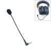 ZJ033MR-03 17cm Estéreo 3.5 mm Enchufe de cabeza en ángulo Auriculares para juegos Tarjeta de sonido Micrófono en vivo
