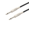1.8m 1/4 pulgada (6.35 mm) macho a macho Jack blindado enchufes mono Cable de conexión de audio