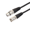 Cable de micrófono XLR macho a XLR hembra de 5 m de 3 pines