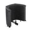 Soporte de reducción de ruido de la cubierta del viento de la cubierta del viento del micrófono H-3 (negro)