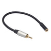 TC210MF-03 Cable de audio macho a hembra de 3,5 mm, longitud: 0,3 m