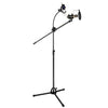 RODD NB-108 Karaoke Teléfono Micrófono Trípode Soporte de brazo de tijera Soporte, Para grabación de estudio, transmisión en vivo, show en vivo, KTV, etc.