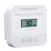 XY-C610 Car Mini Digital Display Detector de humo de monóxido de carbono Alarma sin batería