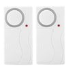 Seguridad para el hogar Control remoto inalámbrico Puerta Ventana Sirena Sensor magnético Alarma Advertencia, 1 control remoto + 2 sensores magnéticos