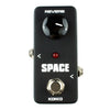 KOKKO FRB2 Mini guitarra eléctrica Reverb Sound Monoblock Effects Pedal Space (Negro)