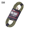 Cable de conexión de bajo para guitarra de madera Cable de audio con reducción de ruido, Longitud del cable: 5 m, Entrega de colores aleatorios