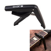 JOYO JCP-01 Cejilla para guitarra, plástico, acero, ligero, ukelele, cejilla (negro)