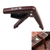 JOYO JCP-01 Cejilla para guitarra, plástico, acero, ligera, cejilla para ukelele (marrón)