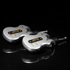 JOYO JW-02A 5.8Ghz Portabilidad Guitarra Transmisor de audio inalámbrico Receptor de audio (Plata)