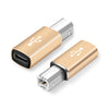 Adaptador universal masculino de tipo C a MIDI para instrumentos musicales electrónicos (oro)