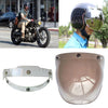 Soman - Visera de burbuja para motocicleta, visera de casco abierto, parabrisas con marco transparente