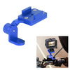 RUIGPRO Soporte de teléfono de aleación para manillar de motocicleta para cámaras GoPro HERO9 Black / HERO8 Black / 7/6/5, Insta360 One R, DJI Osmo Action, Xiaoyi Sport Cameras (Azul)