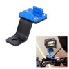 RUIGPRO Soporte para teléfono de aleación para manillar de motocicleta para cámara deportiva GoPro / Insta360 / DJI OSMO (azul)