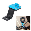 RUIGPRO Soporte de teléfono de aleación para manillar de motocicleta para cámara deportiva GoPro / Insta360 / DJI OSMO (cian)