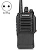 BaoFeng BF-9700 Walkie Talkie de mano con radio de banda única de 8 W con función de monitor, enchufe de la UE (negro)