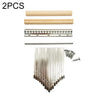 2 PCS 17 Tono Thumb Piano Keys Kalimba Pick Accessories Kit