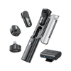 Boya BY-BOYA MAGIC 01 Micrófono Multifunción, Escritorio y Solapa Doble USB-C-Lightning y Trípode