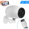 VESAFE VS-DC01 Security HD 720P Cámara IP inalámbrica con audio bidireccional, compatible con visión nocturna y detección PIR y tarjeta TF, IP54 a prueba de agua (blanco)