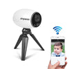 Anpwoo Cannon 1.3MP 960P 1/3 pulgadas CMOS HD WiFi Cámara IP con soporte para trípode, admite detección de movimiento / visión nocturna (blanco)