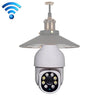 DP19 Smart Dual-Band WiFi HD Cámara de la bombilla de la red de luz de la red, soporte Infrarroded Night Vision & Motion Detection & TF Tarjeta