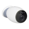 Cámara de vigilancia inteligente WiFi GH3 con montura magnética, compatible con visión nocturna / audio bidireccional (blanco)