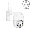 QX21 1080P Cámara IP WiFi HD, compatibilidad con la visión nocturna y la detección de movimiento y la tarjeta de audio y TF de dos vías, enchufe del Reino Unido