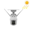 Cámara IP inalámbrica solar T21 1080P HD, detección de movimiento de soporte e infrarrojo Visión nocturna y tarjeta TF