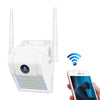 DP11 Cámara IP inalámbrica de 2 megapíxeles IP66 con luz de pared a prueba de agua, admite visión nocturna múltiple y monitoreo remoto de teléfonos móviles e intercomunicador de voz y detección de movimiento / alarma y tarjeta de memoria de 128 GB