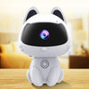 Cámara doméstica inteligente K9 Cute Pets, compatible con visión nocturna y detección de movimiento y voz bidireccional (blanco)